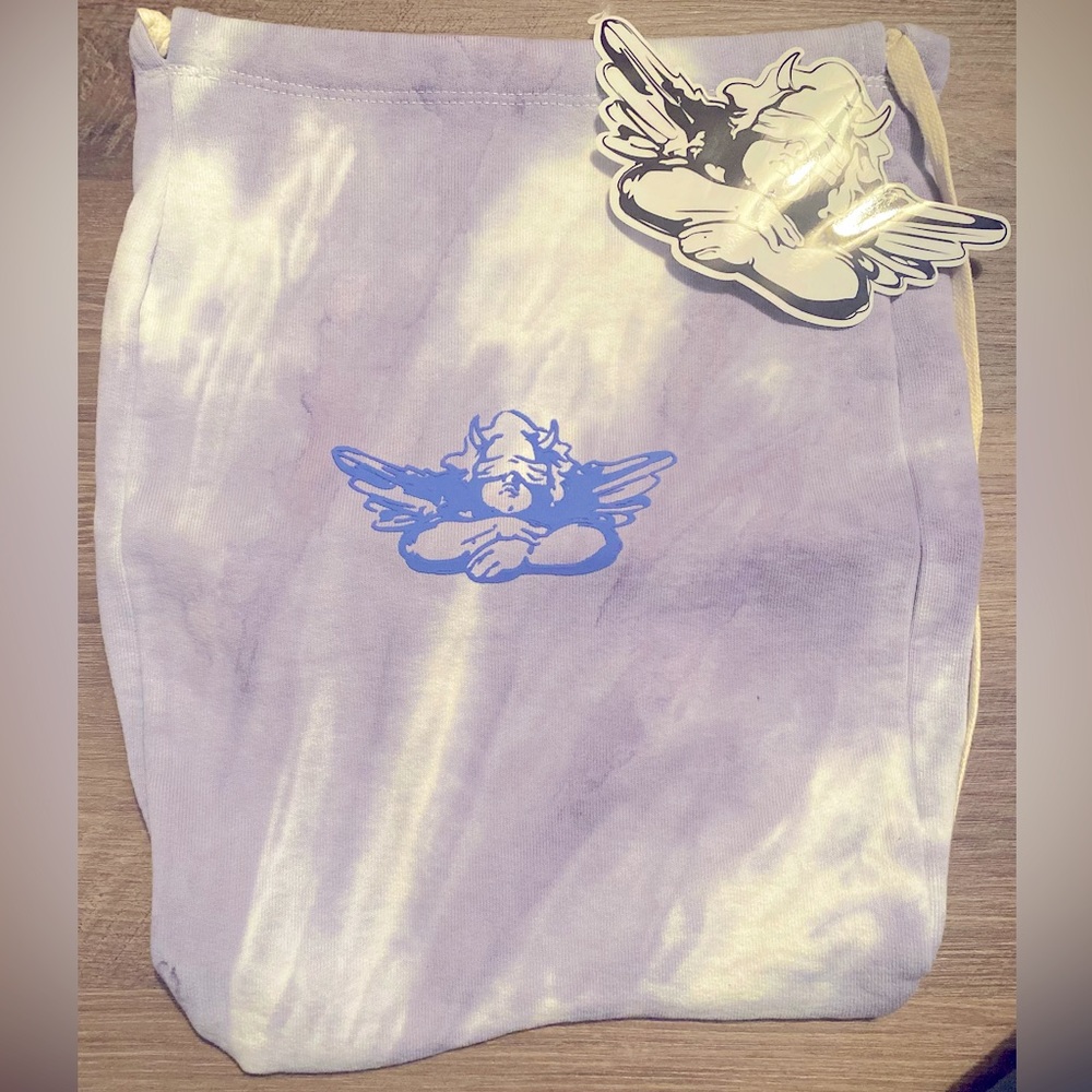 BOYS LIE drawstring backpack tie dyed